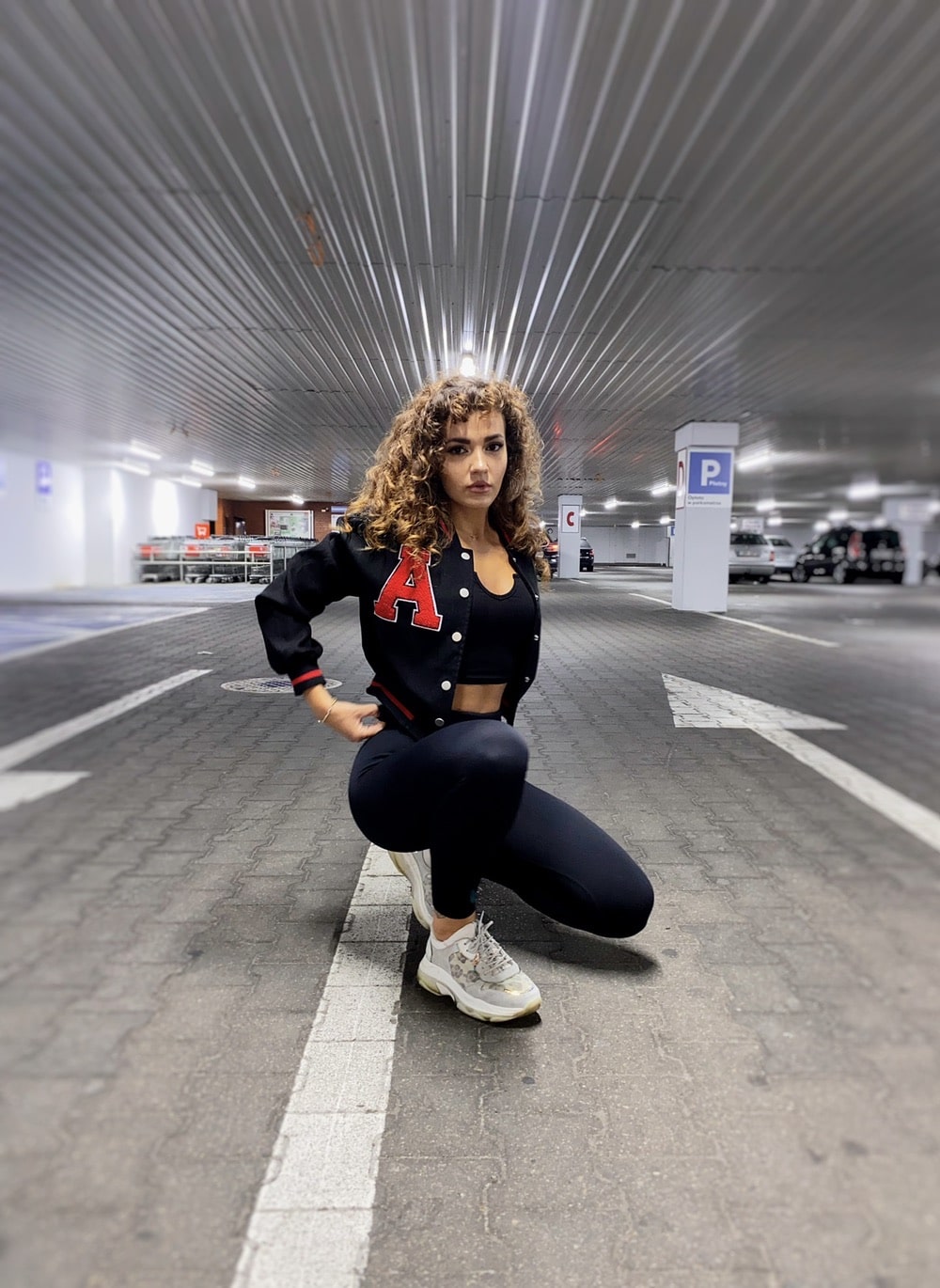 Letter Patched Varsity Jacket