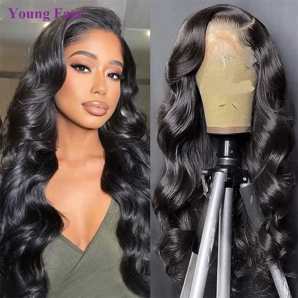 Body Wave Lace Front Human Hair Wig 13X4 HD Lace Frontal Wigs For Black Women Brazilian Body Wave 4X4 Lace Closure Wigs