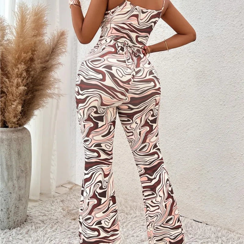 Beach Outfits For Women Cover Up Bikini Dress Bath Suit 2023 Summer Wear Sexy Print Jumpsuit Polyester Capes Swimsuit Pareo