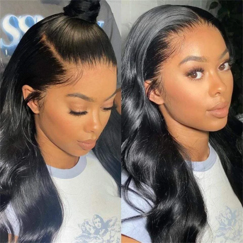 Body Wave Lace Front Human Hair Wig 13X4 HD Lace Frontal Wigs For Black Women Brazilian Body Wave 4X4 Lace Closure Wigs