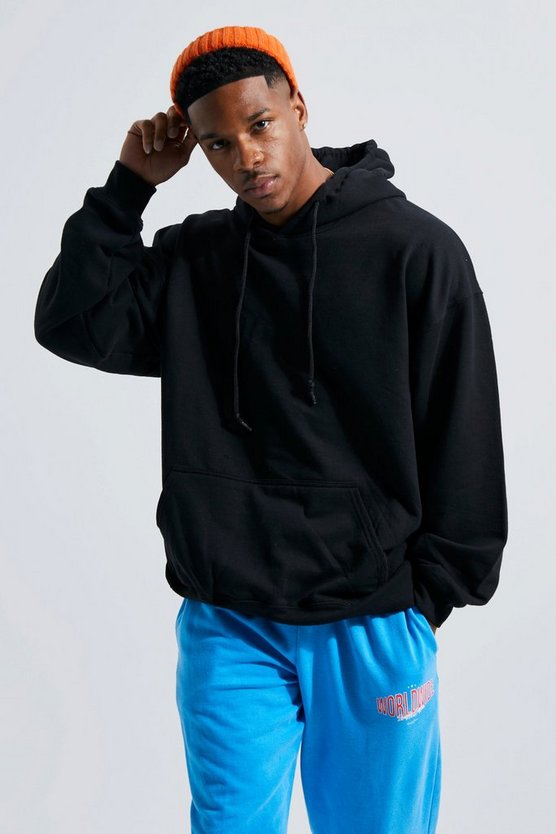 OVERSIZED LOVE IS IN THE AIR PUFF PRINT HOODIE